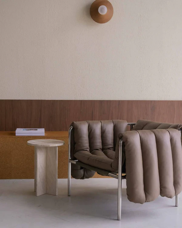 Franca Travertine Side Table test